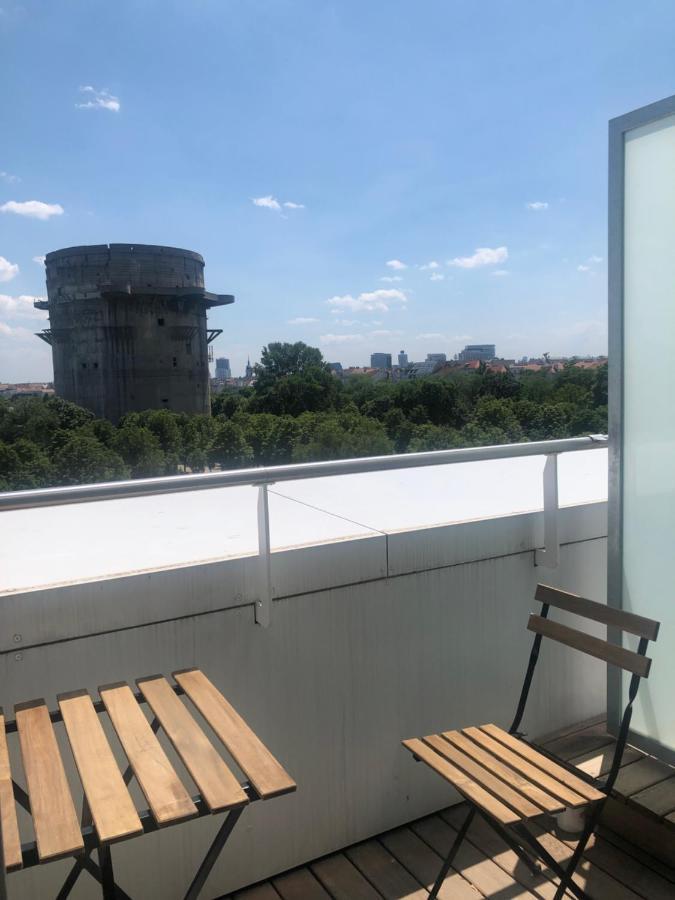 Augartenblick Penthaus 17 - Blick Zum Riesenrad Wien Exteriör bild