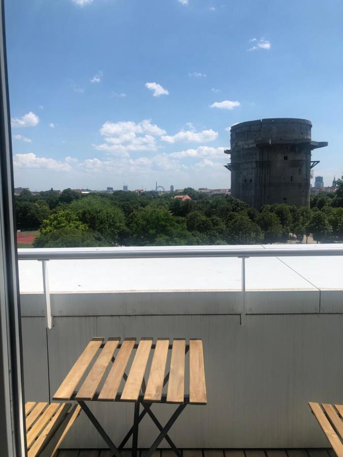 Augartenblick Penthaus 17 - Blick Zum Riesenrad Wien Exteriör bild