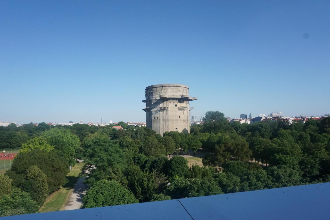 Augartenblick Penthaus 17 - Blick Zum Riesenrad Wien Exteriör bild