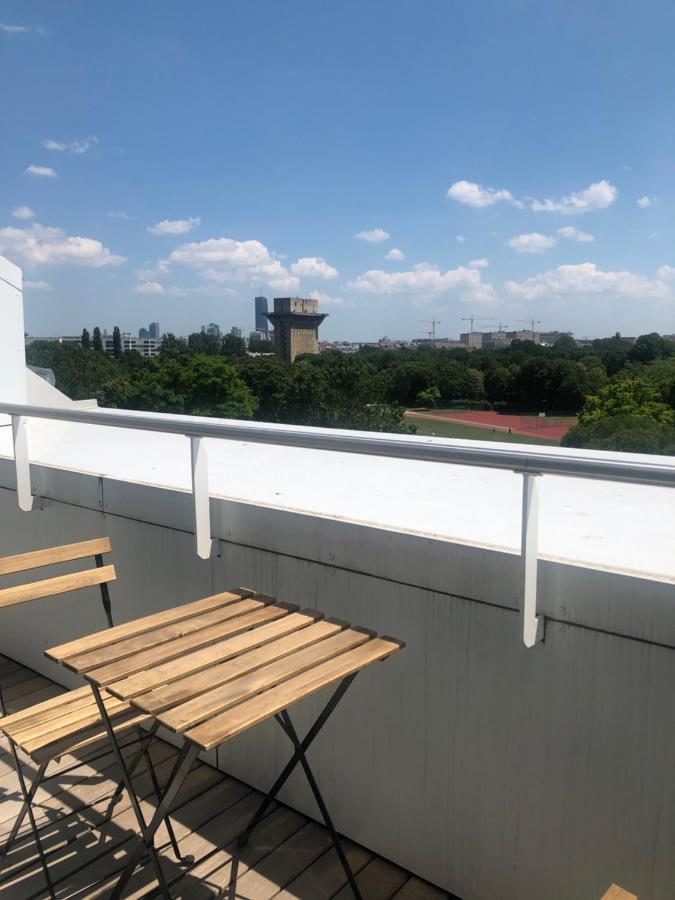 Augartenblick Penthaus 17 - Blick Zum Riesenrad Wien Exteriör bild