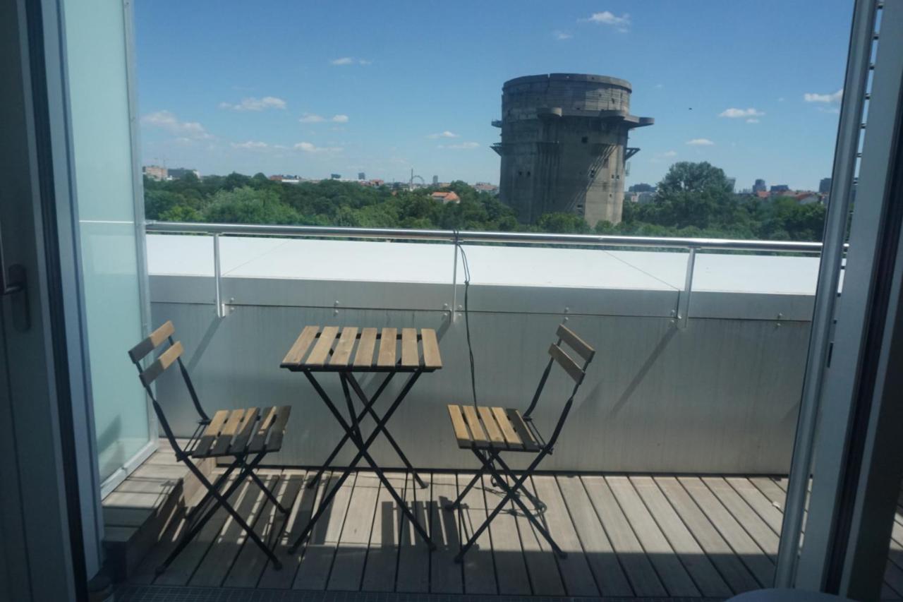 Augartenblick Penthaus 17 - Blick Zum Riesenrad Wien Exteriör bild