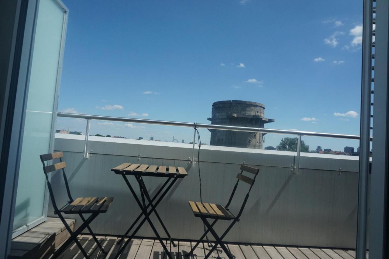 Augartenblick Penthaus 17 - Blick Zum Riesenrad Wien Exteriör bild
